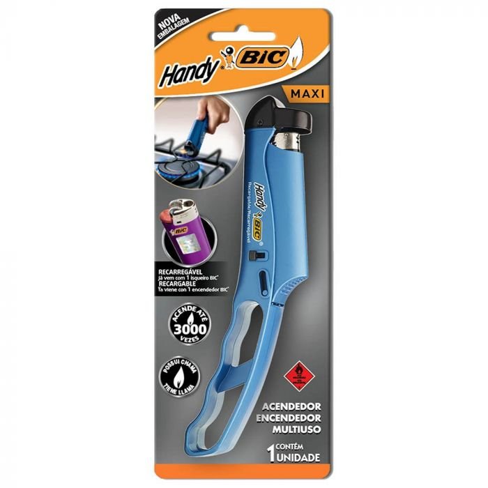 Acendedor Bic Multiuso + isqueiro